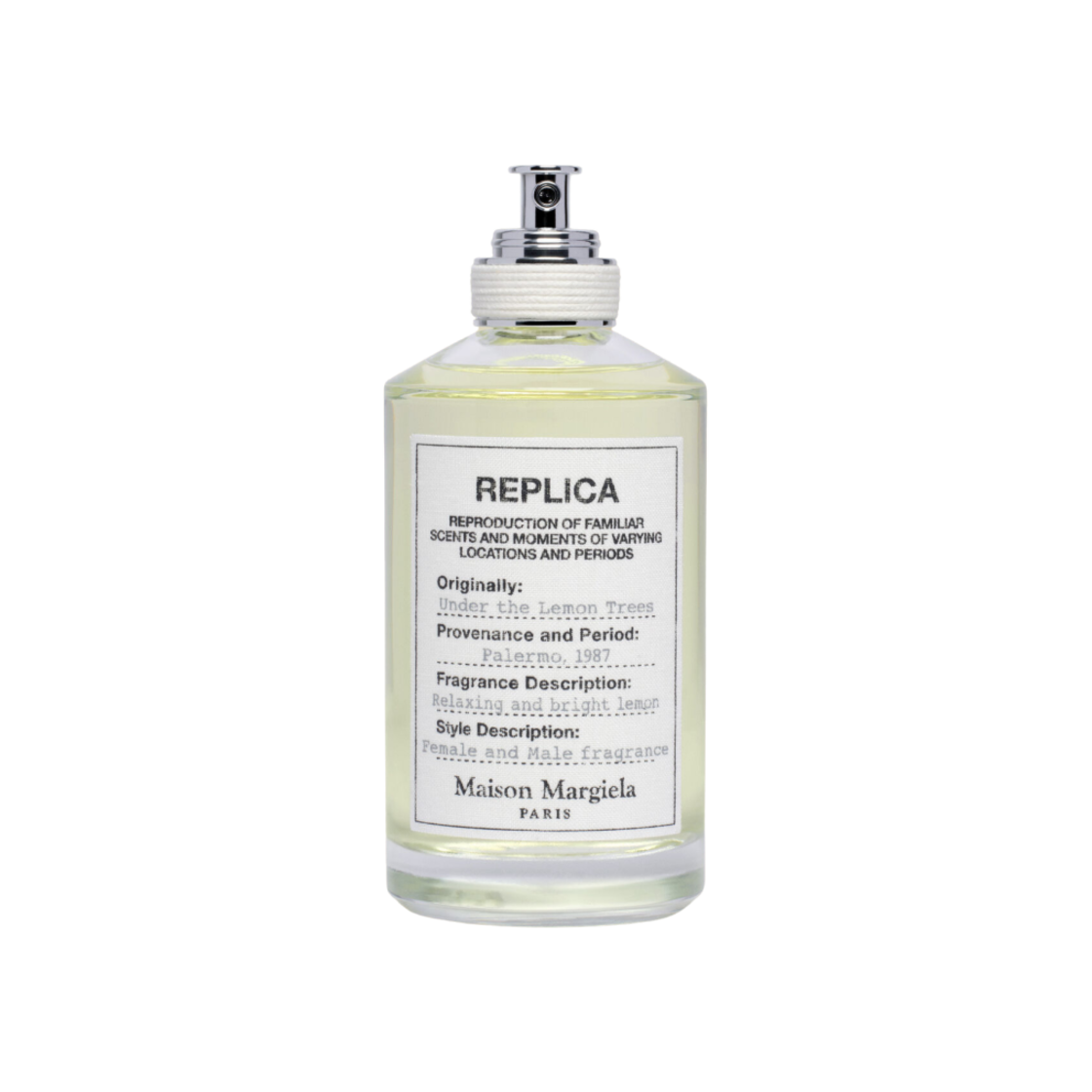 - Maison Margiela Replica Under the Lemon Trees Eau De Toilette 100ml