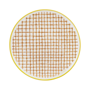 Hermes A Walk in The Garden Bread and Butter Plate Sans Coloris (1 Plate)
