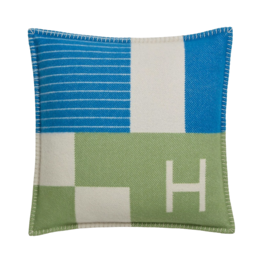 Hermes Avalon Piano Cushion Cobalt