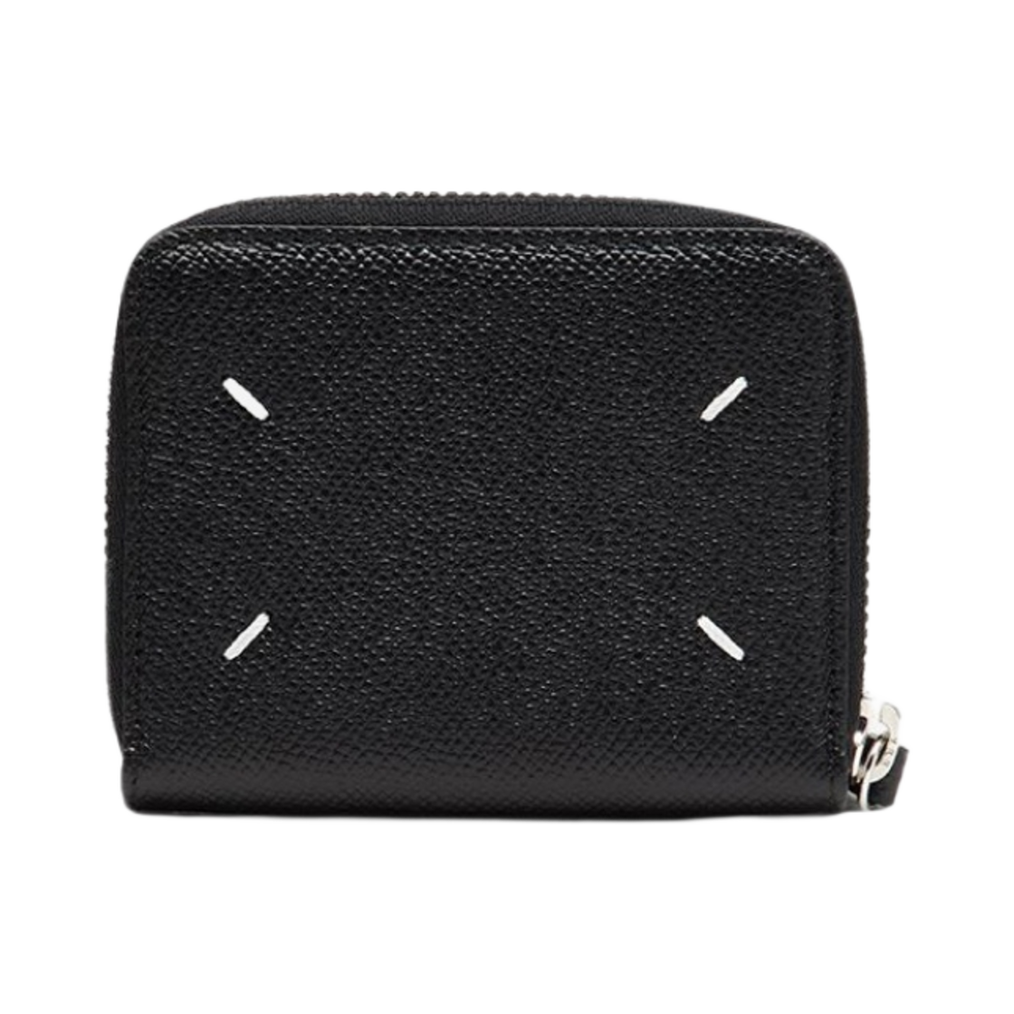 SA3UI0006P4745T8013 Maison Margiela Zip Around Compact Wallet Black