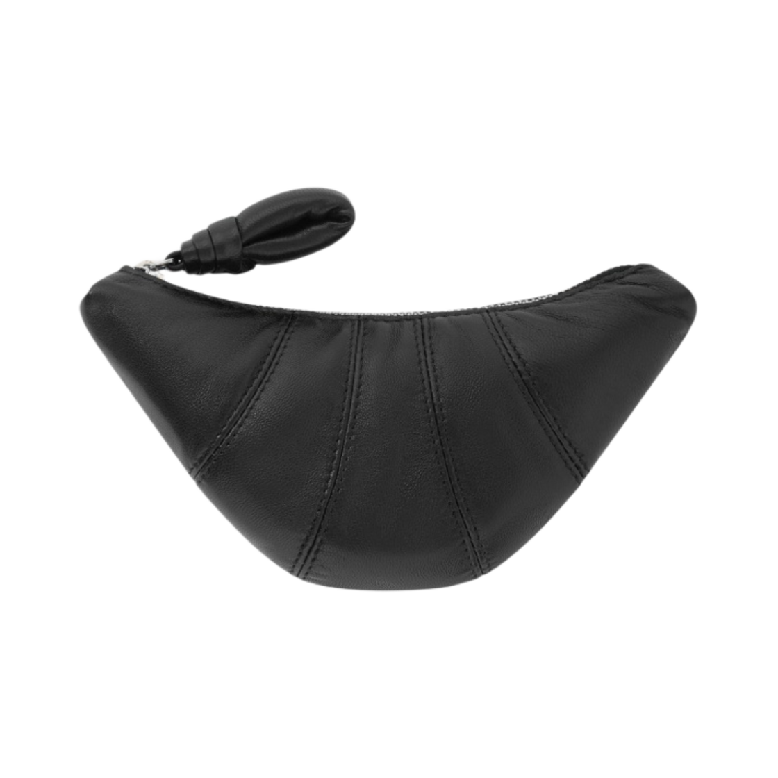 르메르 크루아상 코인 퍼스 소프트 나파 레더 블랙(Lemaire Croissant Coin Purse Soft Nappa Leather Black)