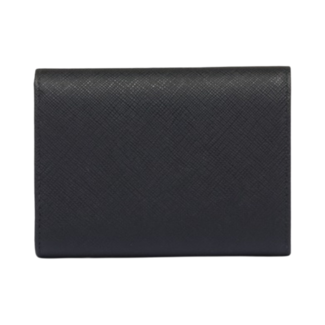 프라다 스몰 사피아노 레더 월렛 블랙 히비스커스(Prada Small Saffiano Leather Wallet Black Hibiscus) - 3