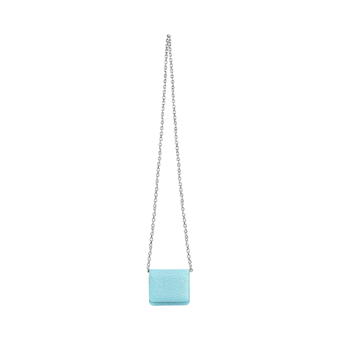 메종 마르지엘라 스몰 레더 체인 월렛 아쿠아(Maison Margiela Small Leather Chain Wallet Aqua) - 2