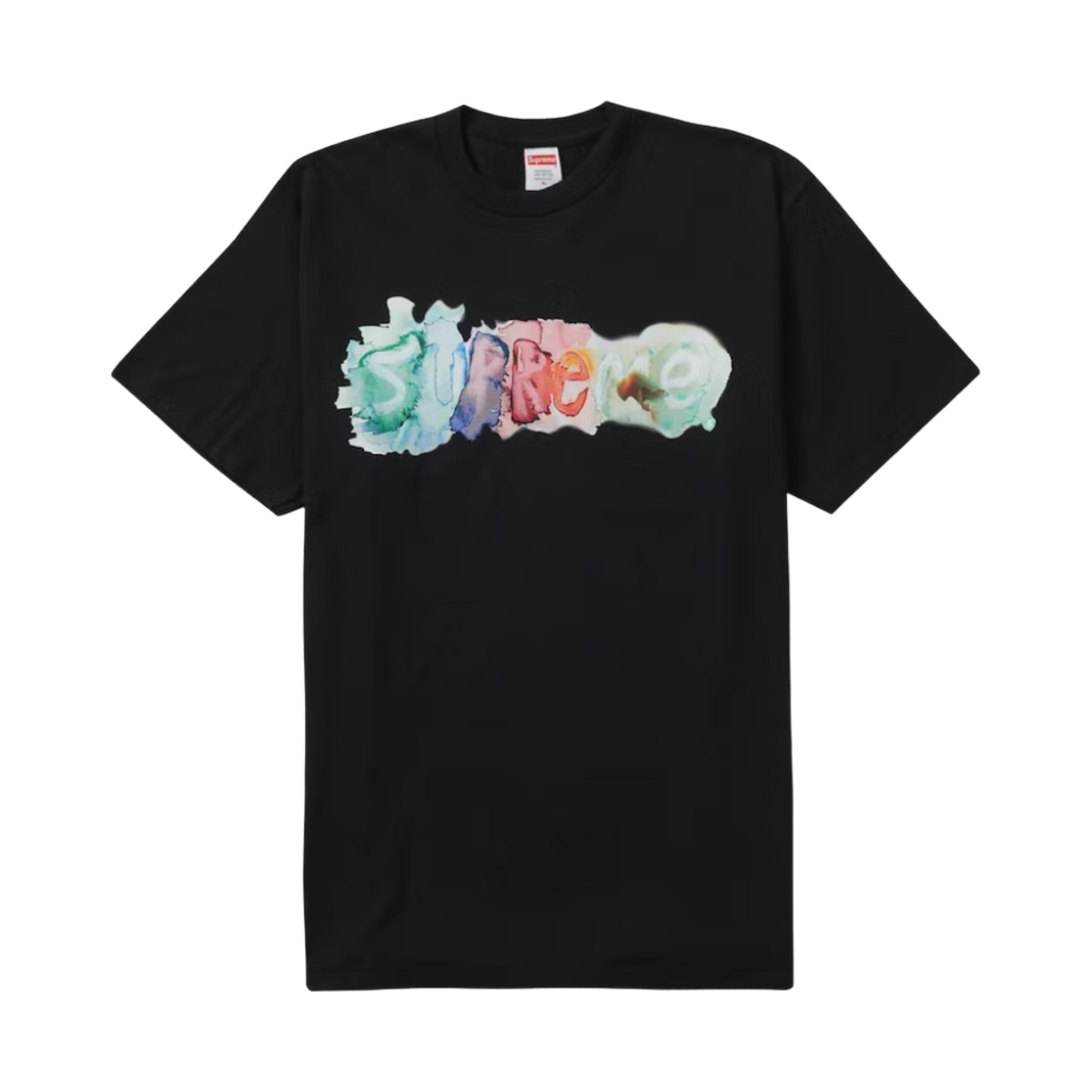 슈프림 워터컬러 티셔츠 블랙 - 23SS(Supreme Watercolor T-Shirt Black - 23SS) - 1