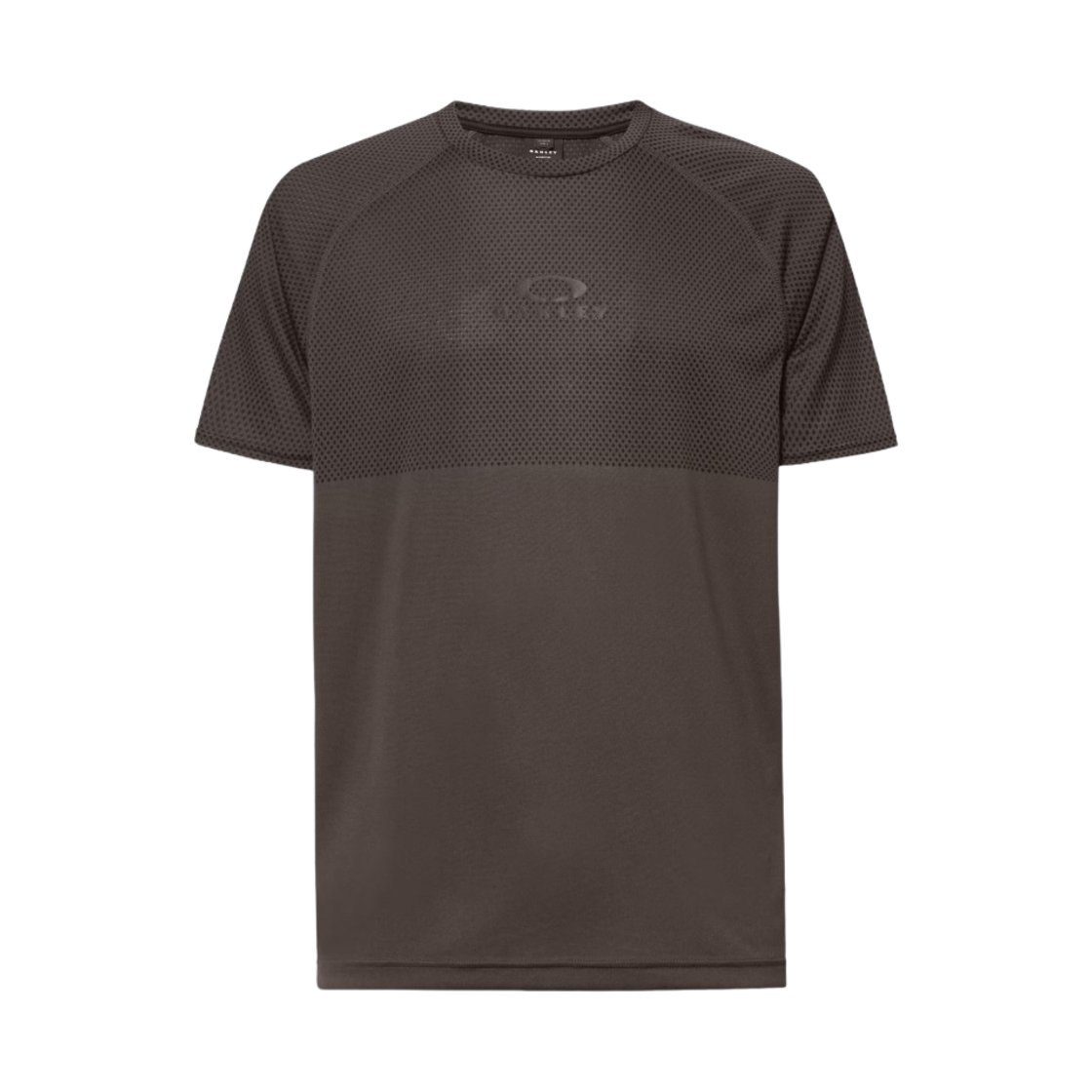 오클리 피크 틴들 RC 숏슬리브 티셔츠 블랙 포그드 아이언(Oakley Peak Tyndall RC SS T-Shirt Black Forged Iron)