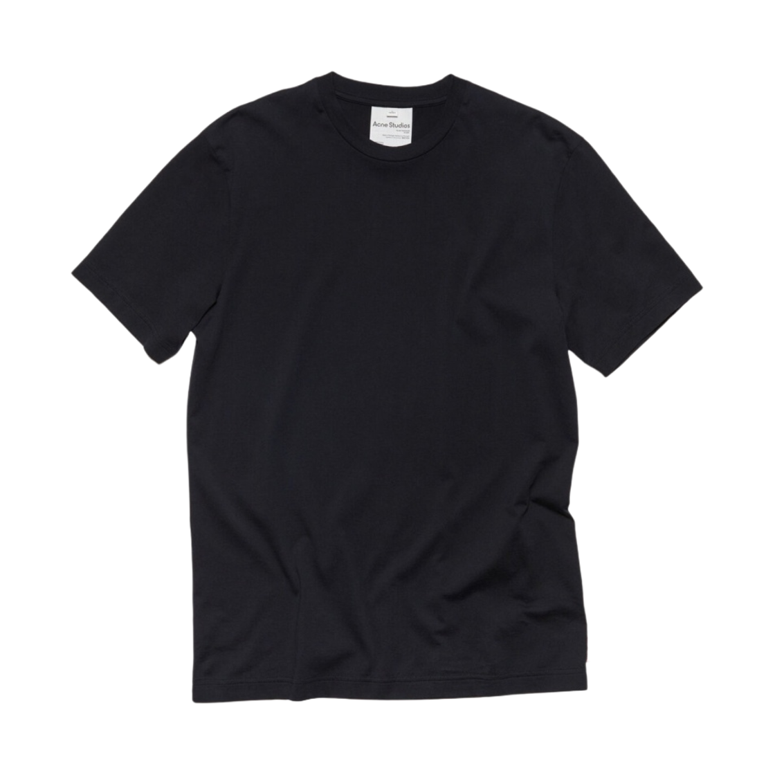 BL0230-900 Acne Studios Crewneck T-Shirt Black