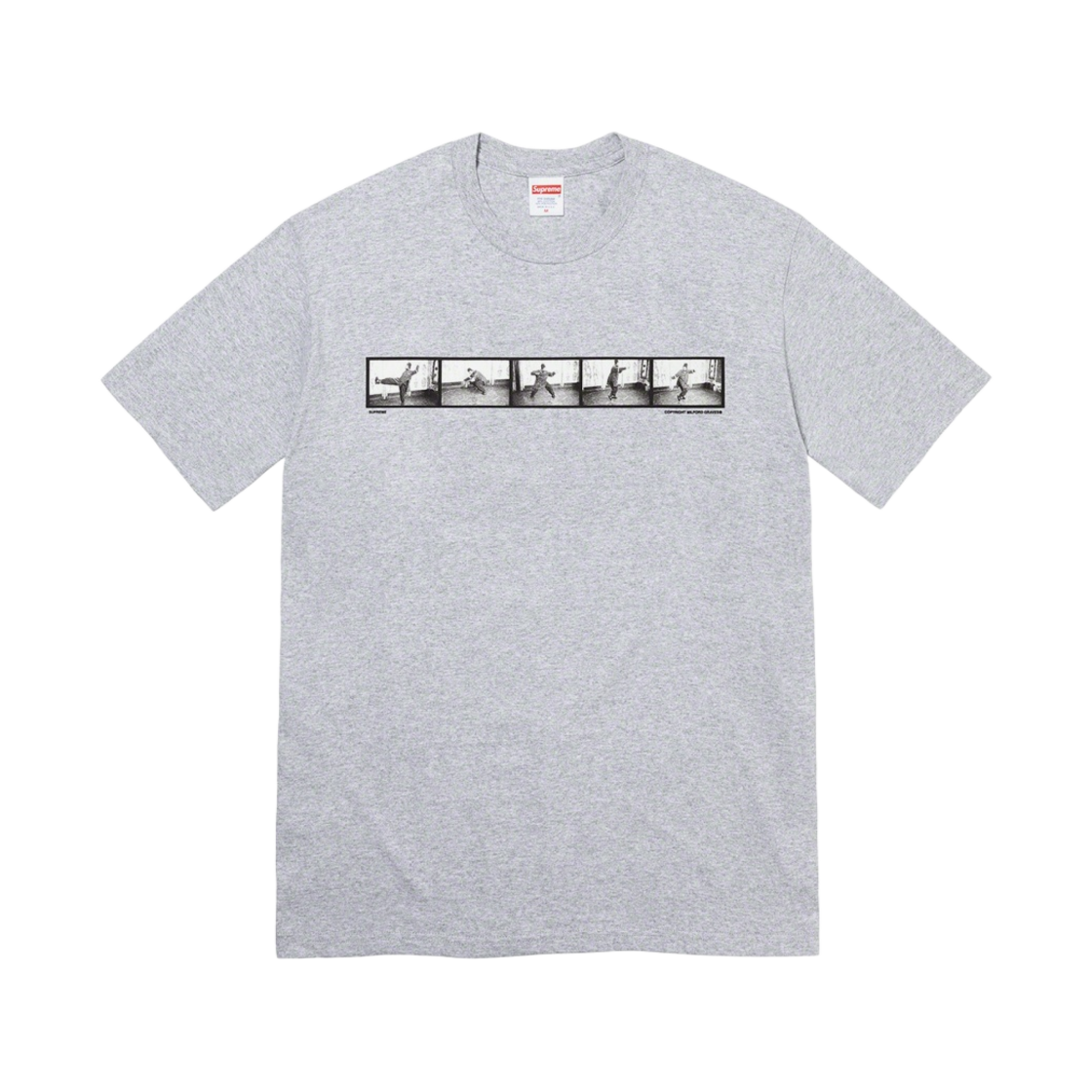 슈프림 밀포드 그레이브스 티셔츠 헤더 그레이 - 22FW(Supreme Milford Graves T-Shirt Heather Grey - 22FW) - 2