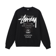 Stussy DSM World Tour Crew Black 2022