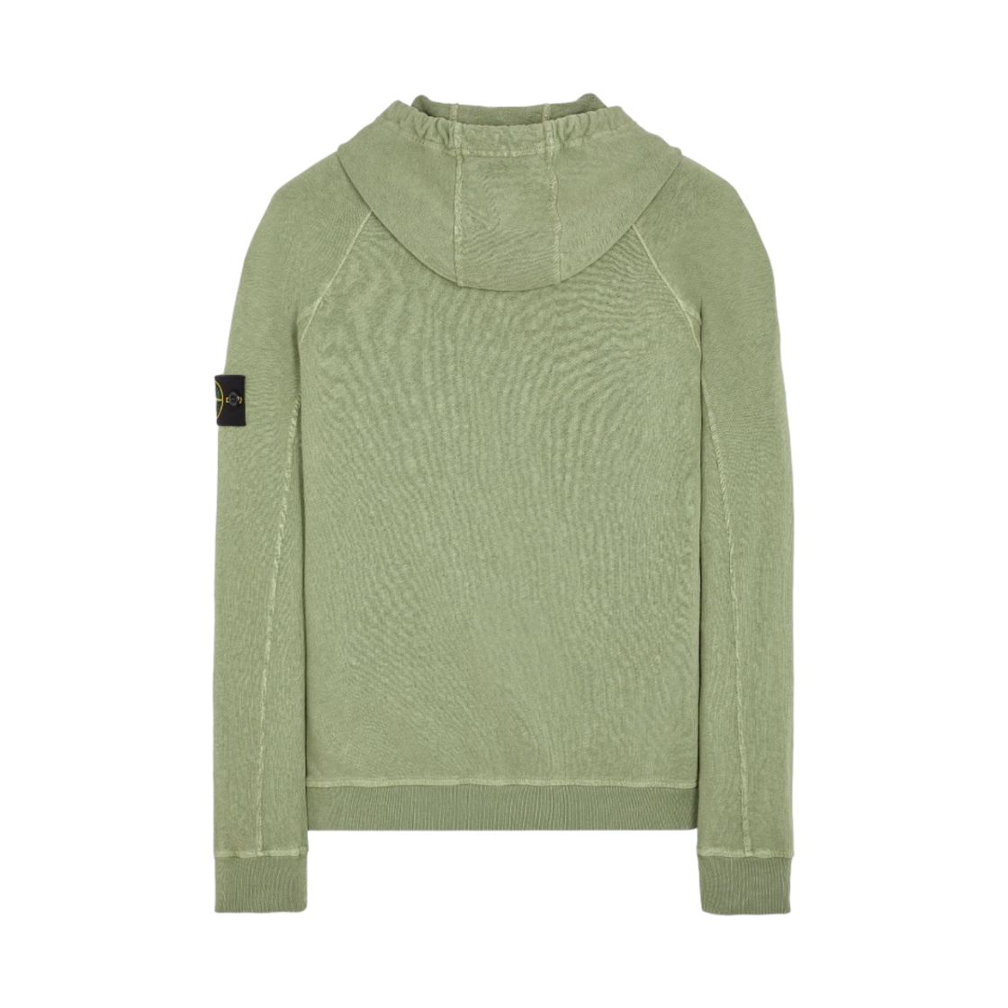 스톤 아일랜드 62160 말파일 플리스 가먼트 다이드 후드 스웨트셔츠 세이지 그린 - 23SS(Stone Island 62160 Malfile Fleece Garment Dyed Hooded Sweatshirt Sage Green - 23SS) - 2