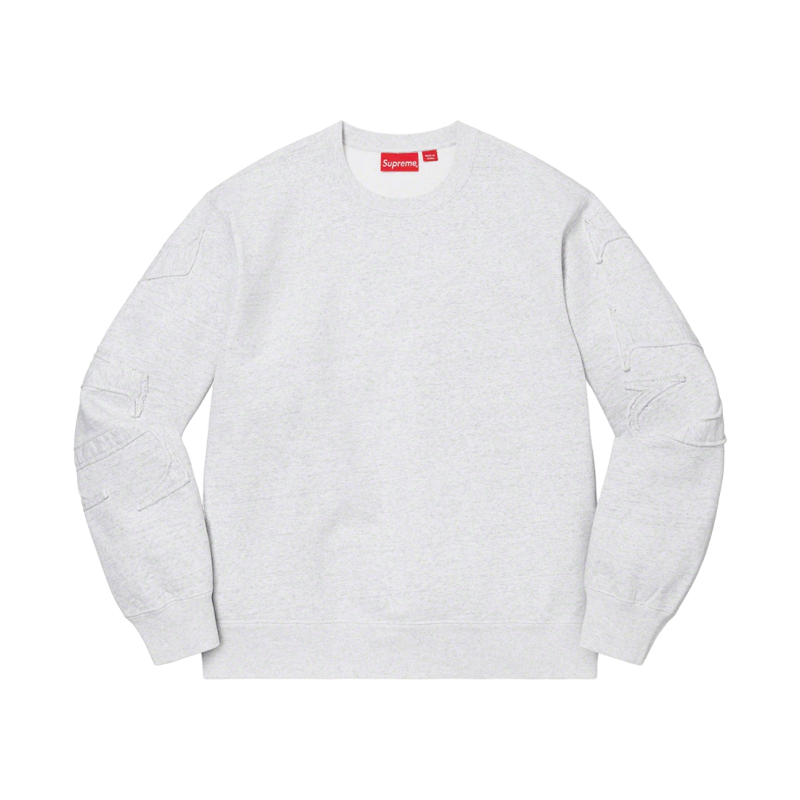 슈프림 토날 아플리케 크루넥 애쉬 그레이 - 22SS(Supreme Tonal Applique Crewneck Ash Grey - 22SS) - 1