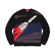 Supreme Rocket Sweater Black - 22FW