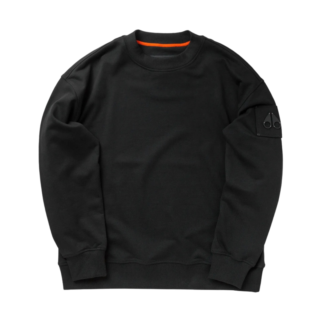 M32US663292 Moose Knuckles Brooklyn Crewneck Black