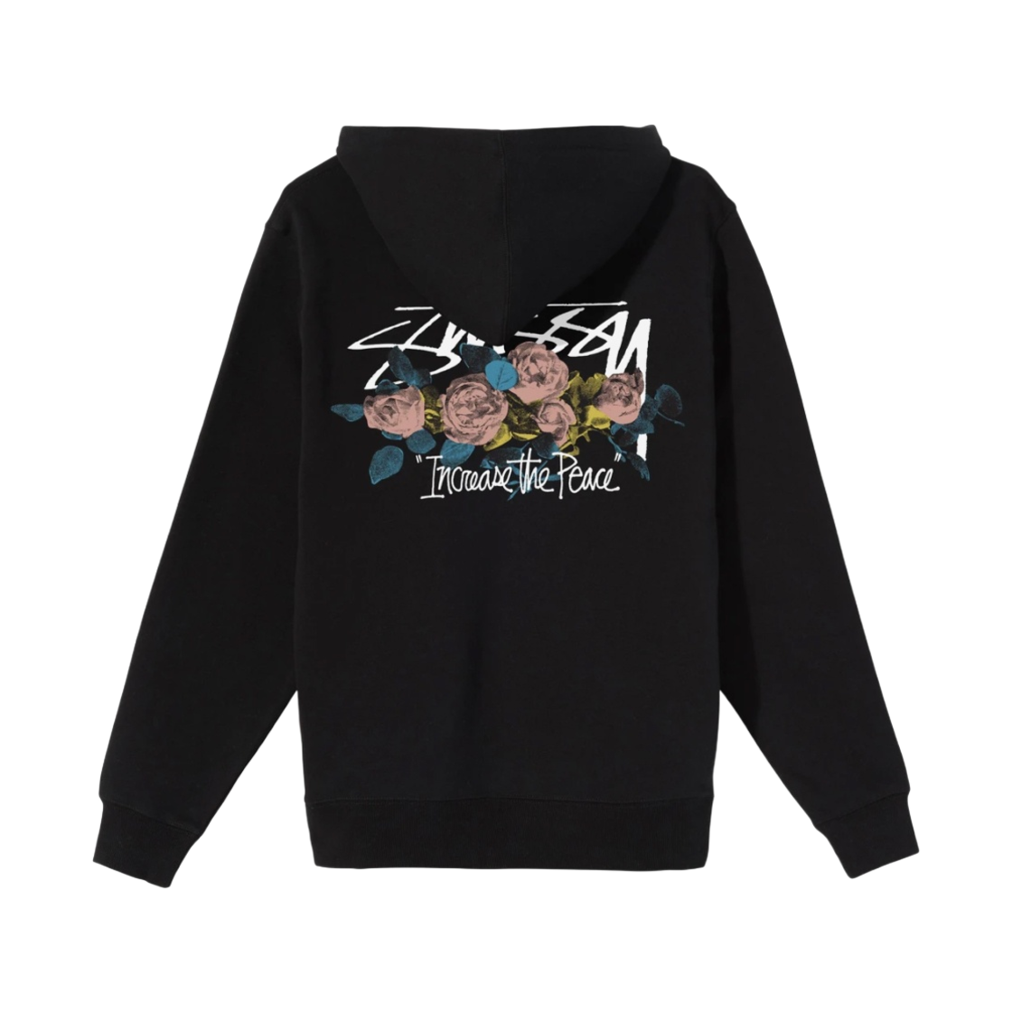 스투시 ITP 로즈 후드 블랙(Stussy ITP Roses Hood Black) - 1