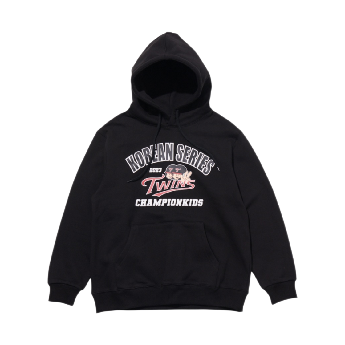 - BDNS x LG TWINS Championkids Hoodie Black