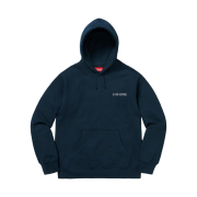 Supreme 1-800 Hooded Sweatshirt Navy - 19FW