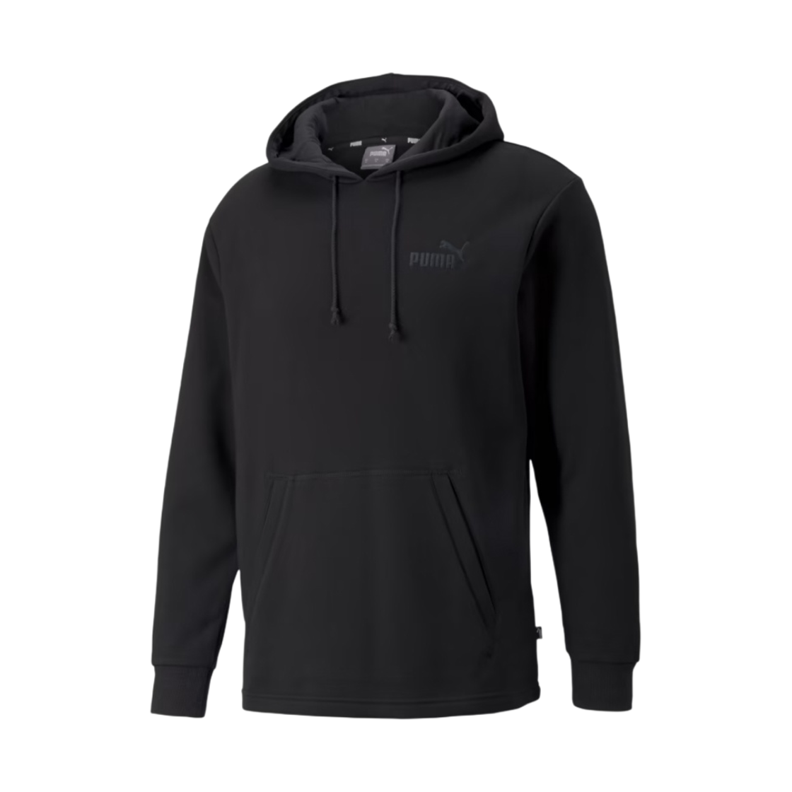 푸마 에센셜+ 플리스 후드 블랙(Puma Essentials+ Fleece Hoodie Black) - 1
