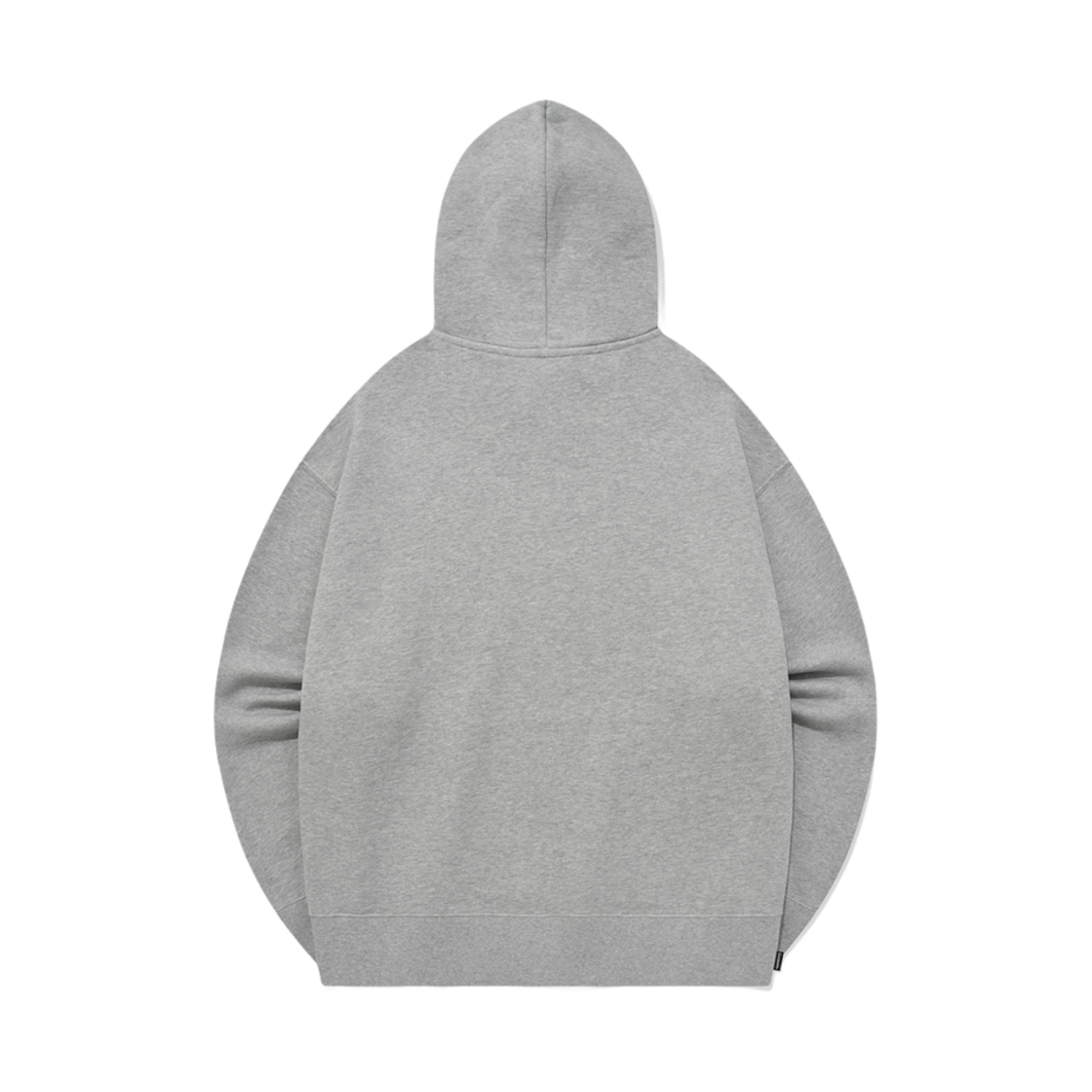 커버낫 오버핏 스몰 어센틱 로고 후디 멜란지 그레이(Covernat Oversized Fit Small Authentic Logo Hoodie Melange Grey) - 2