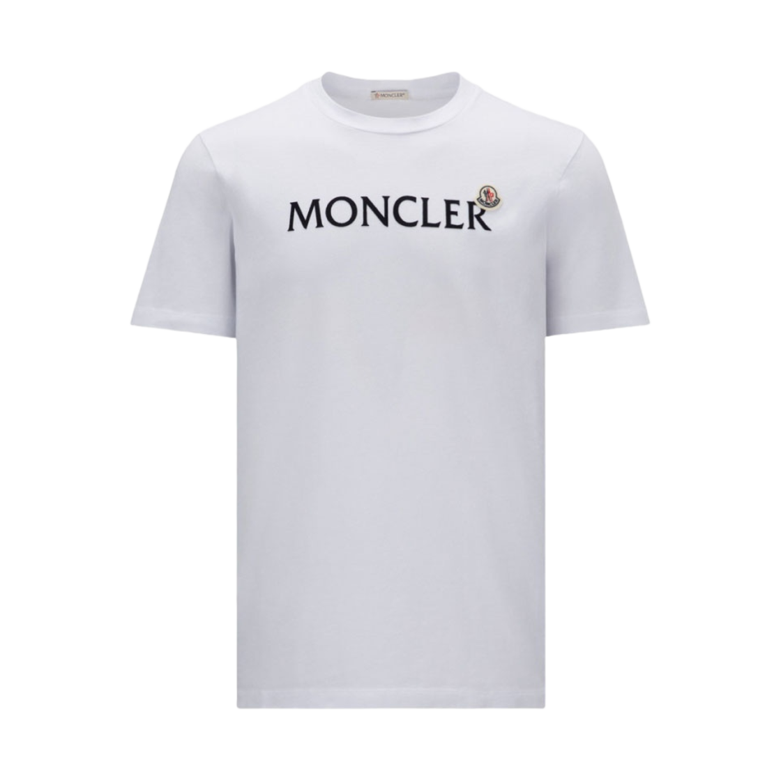 몽클레르 로고 티셔츠 옵티컬 화이트 - 23FW(Moncler Logo T-Shirt Optical White - 23FW) - 1