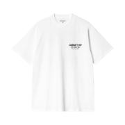 Carhartt WIP Less Troubles T-Shirt White Black