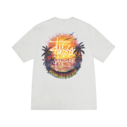 Stussy Sunset T-Shirt Fog