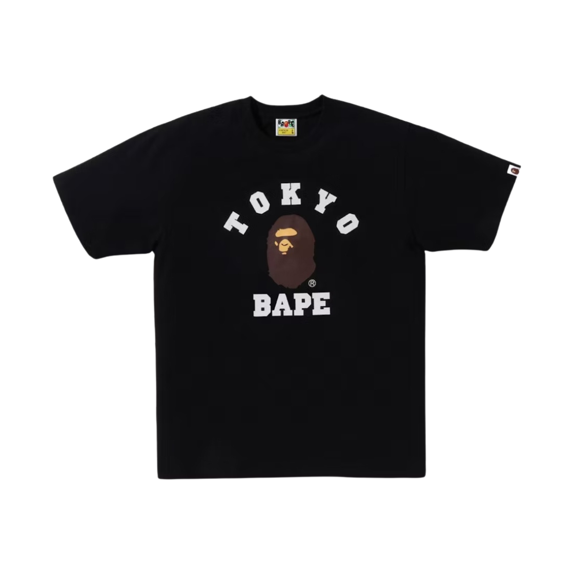 베이프 도쿄 컬리지 시티 티셔츠 블랙(BAPE Tokyo College City T-Shirt Black)