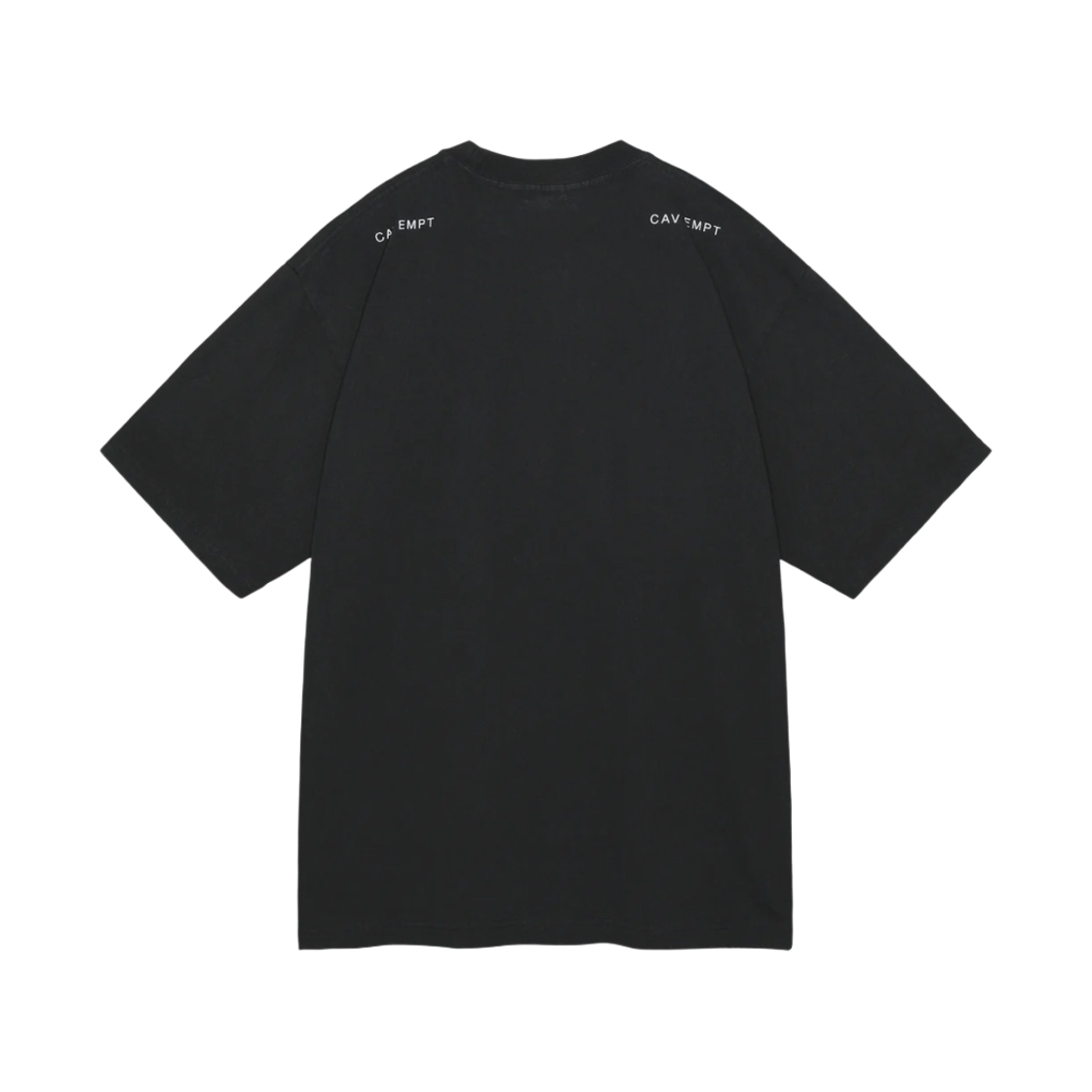 카브엠트 워시드 픽셀 플레임 티셔츠 블랙 - 24FW(Cav Empt Washed Pixel Flame T-Shirt Black - 24FW) - 2