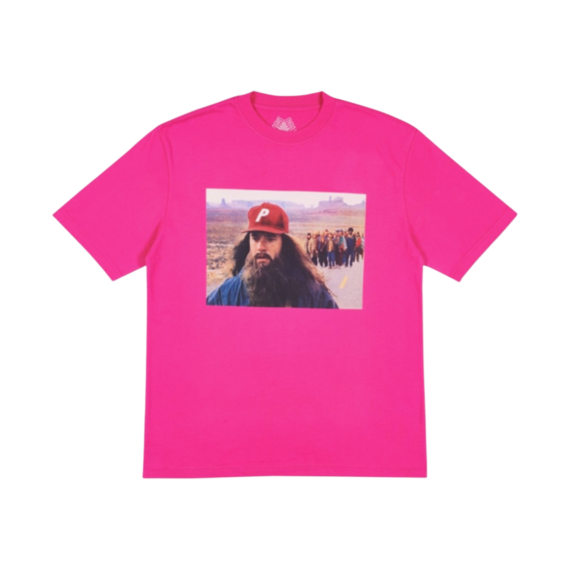 팔라스 제니 티셔츠 핫 핑크 - 18SS(Palace Jenny T-Shirt Hot Pink - 18SS) - 1