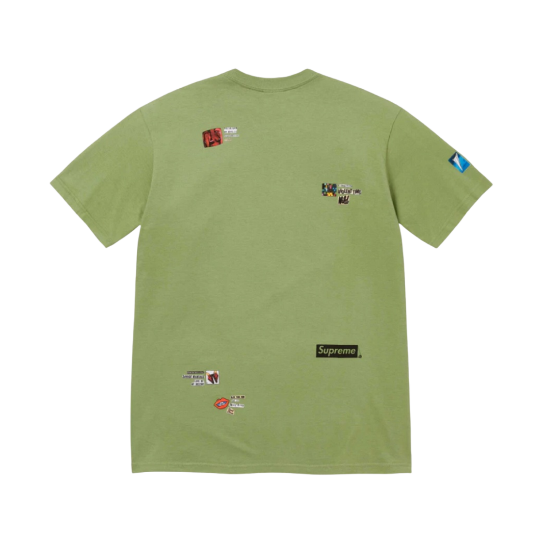슈프림 업셋 티셔츠 모스 - 24FW(Supreme Upset T-Shirt Moss - 24FW) - 2