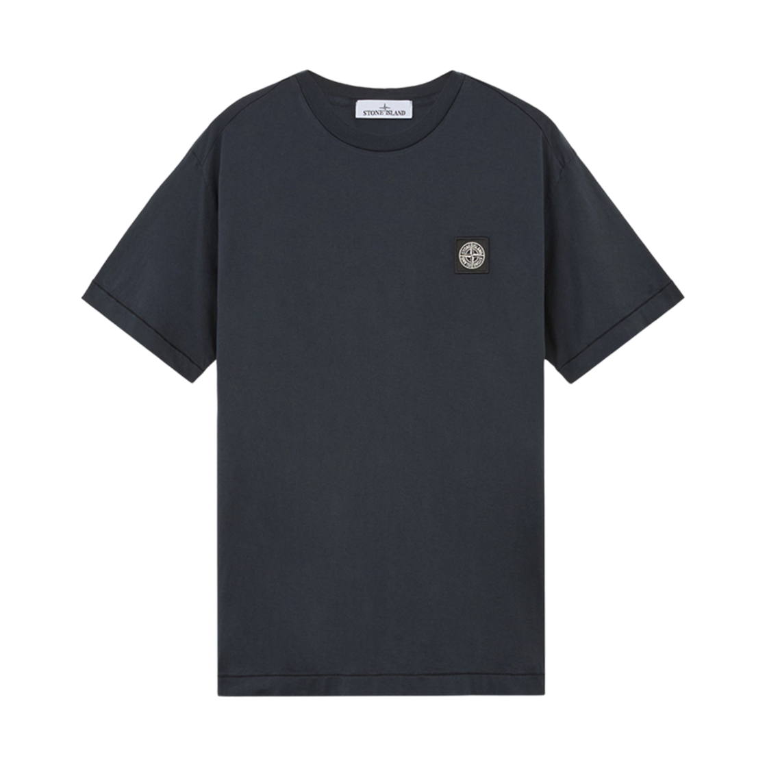 811524113-A0020 Stone Island 24113 60/2 Cotton Jersey Slim Fit S/S T-Shirt Navy Blue - 24FW