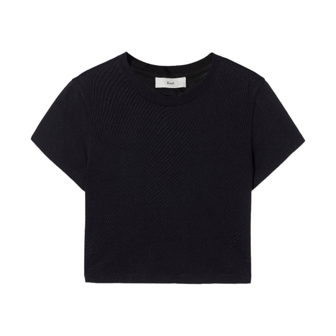 UDTS5A202BK Dunst Cropped T-Shirt Black