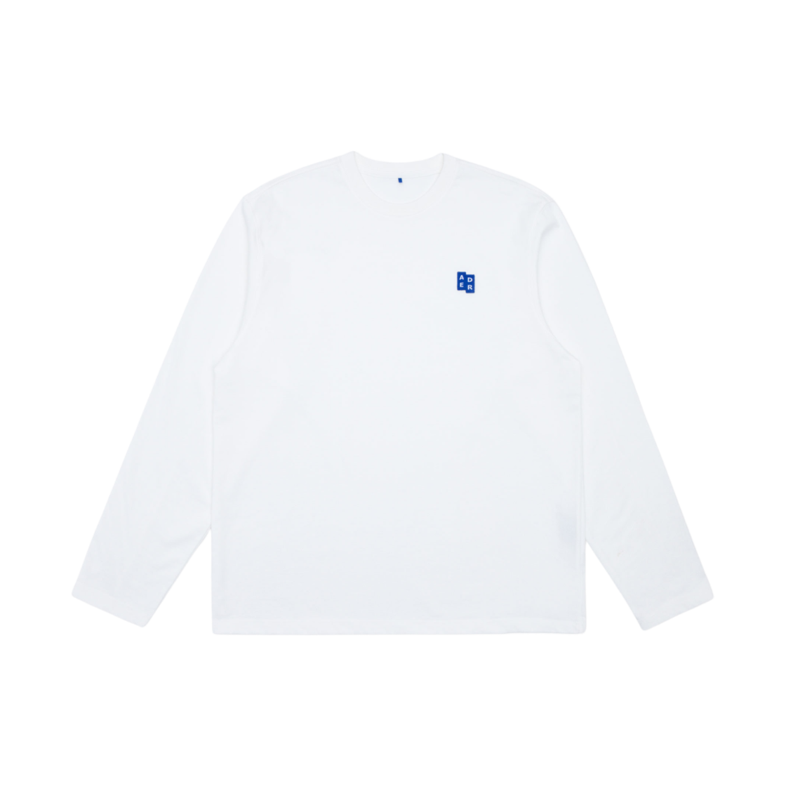 아더에러 시그니피컨트 TRS/BL 태그 롱슬리브 티셔츠 01 오프 화이트(Ader Error Sig; TRS/BL Tag LS T-Shirt 01 Off White)