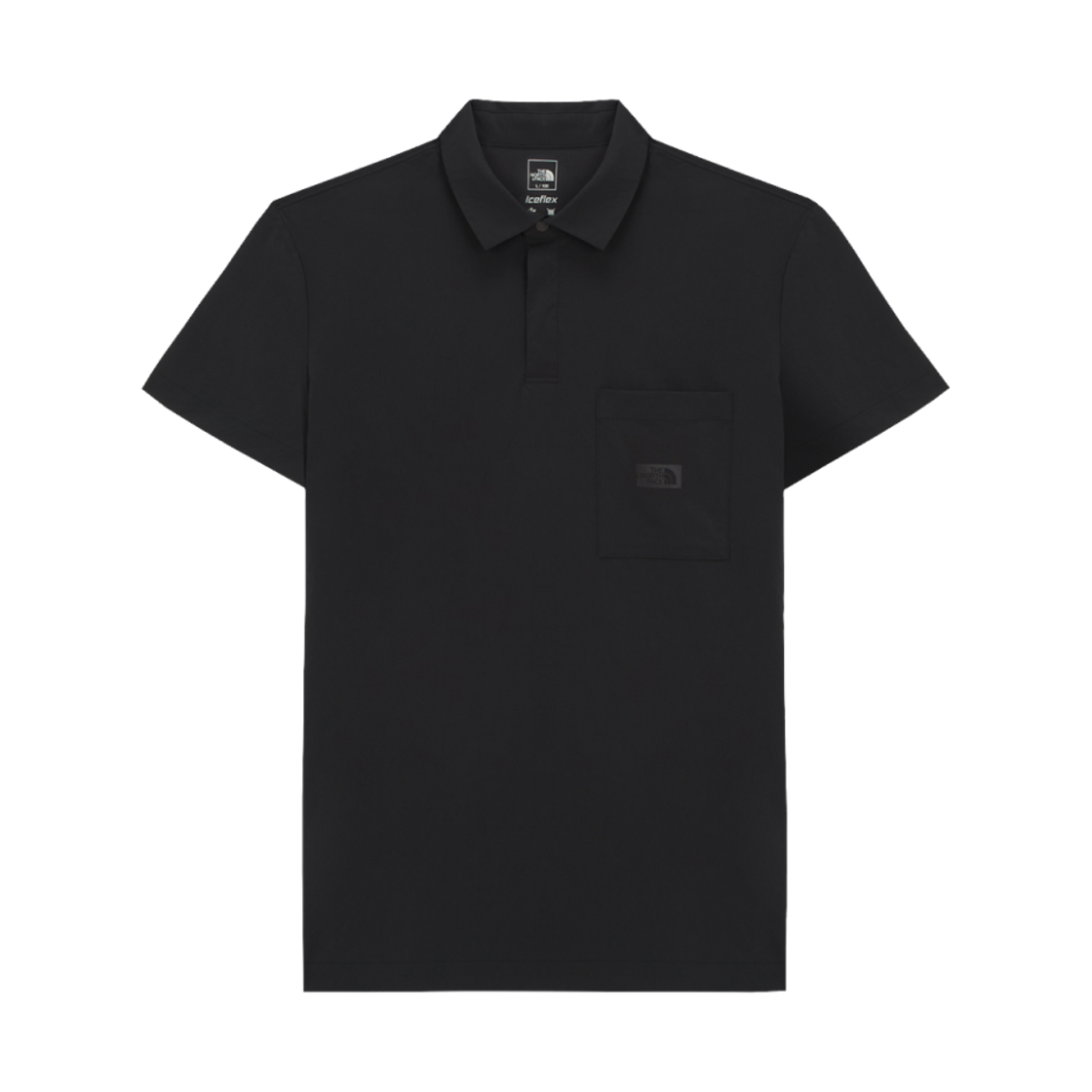 NT7PR12A The North Face Frost S/S Polo Black - 25SS