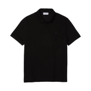 Lacoste Smart Stretch Cotton Paris Polo Shirt Black