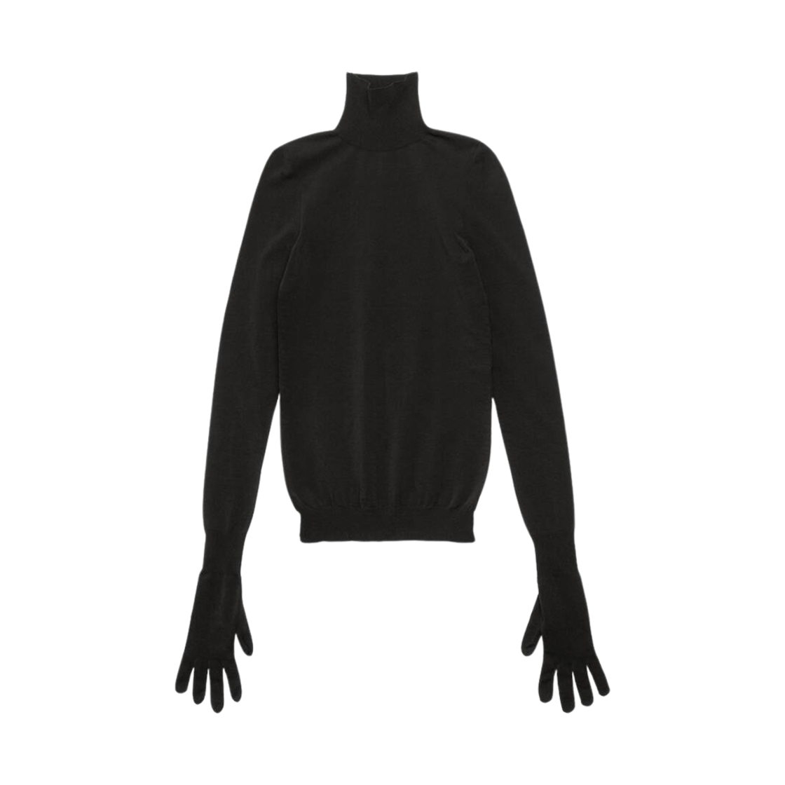 (W) 발렌시아가 글러브 스웨터 블랙((W) Balenciaga Gloves Sweater Black) - 1