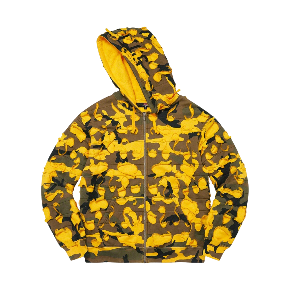슈프림 x 그리핀 집업 후드 스웨트셔츠 옐로우 카모 - 22FW(Supreme x Griffin Zip Up Hooded Sweatshirt Yellow Camo - 22FW) - 1
