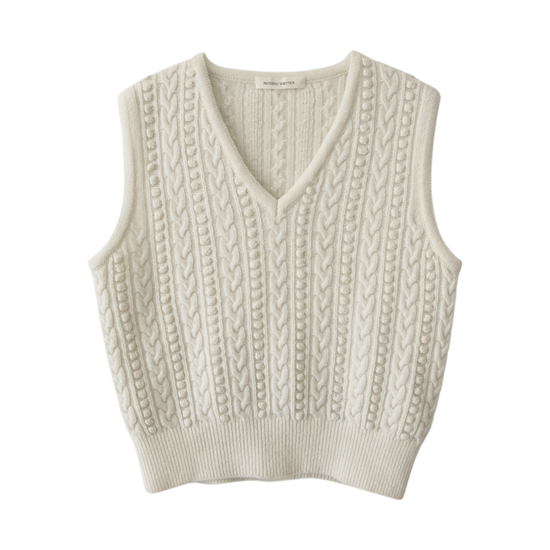 (W) 낫띵 리튼 리지 베스트 아이보리((W) Nothing Written Lizzy Vest Ivory)