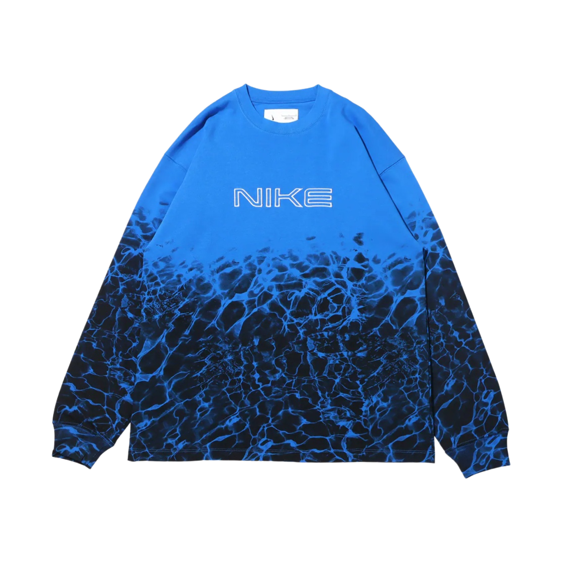 나이키 NRG 쿠키니 롱슬리브 티셔츠 블루 - 아시아(Nike NRG Kukini LS T-Shirt Blue - Asia)