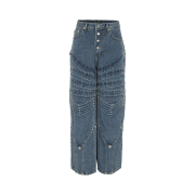 Thug Club Warrior Denim Stud Pants Denim