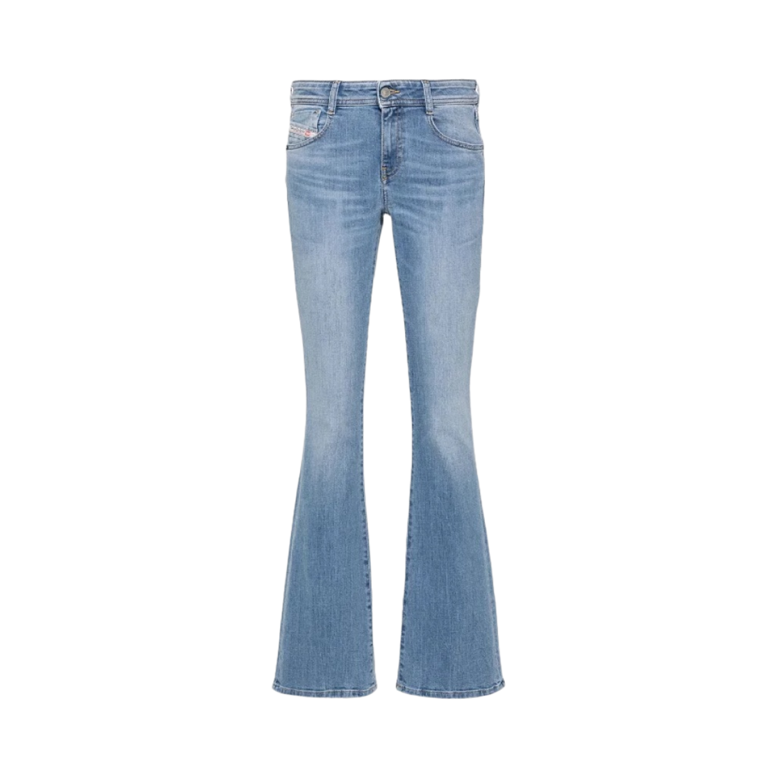 A1100409H61-01 (W) Diesel 1969 D-Ebbey Slim Bootcut Jean Light Blue