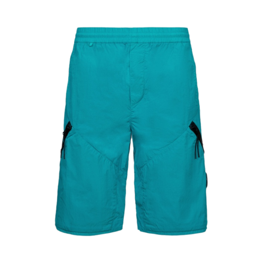 C.P. Company Chrome-R Zipped Shorts Tile Blue - 23SS
