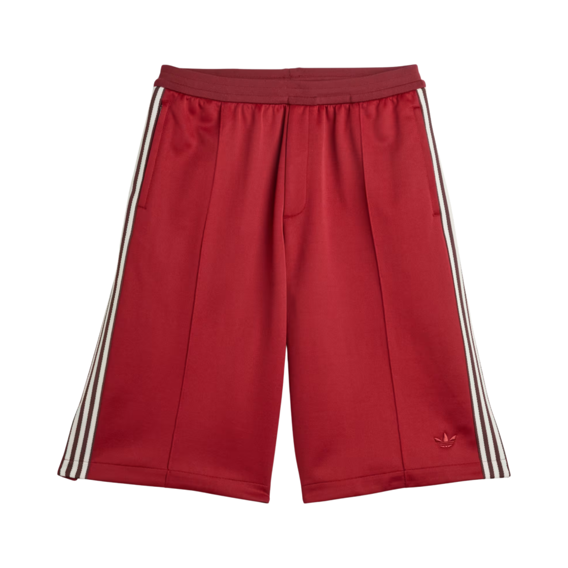 아디다스 x 웨일스 보너 트랙 쇼츠 컬리지에이트 버건디 - KR 사이즈(Adidas x Wales Bonner Track Shorts Collegiate Burgundy - KR Sizing) - 1