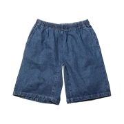 Fresh Service Corporate Easy Denim Shorts Dark Blue