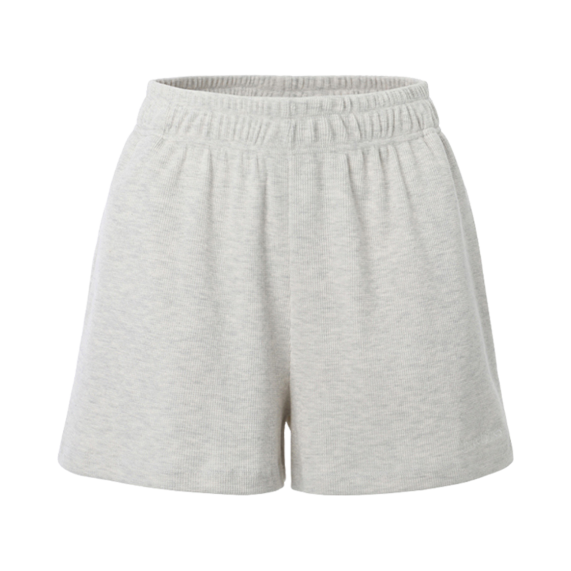 (W) 쓰리타임즈 코지 와플 쇼츠 오트밀((W) Threetimes Cozy Waffle Shorts Oatmeal)