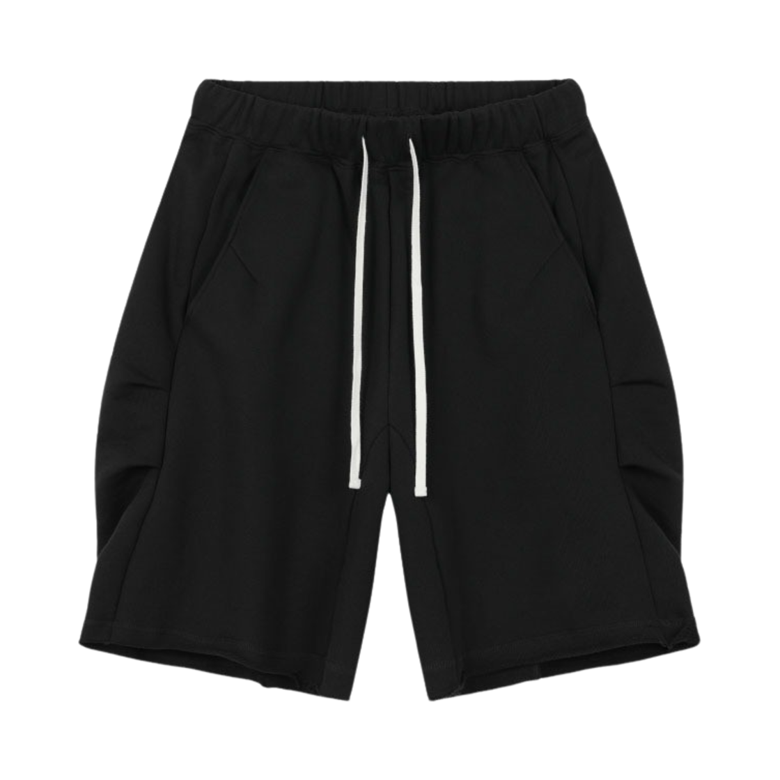 ET2402SO02BK ETCE Reverse Tuck Sweat Shorts Black