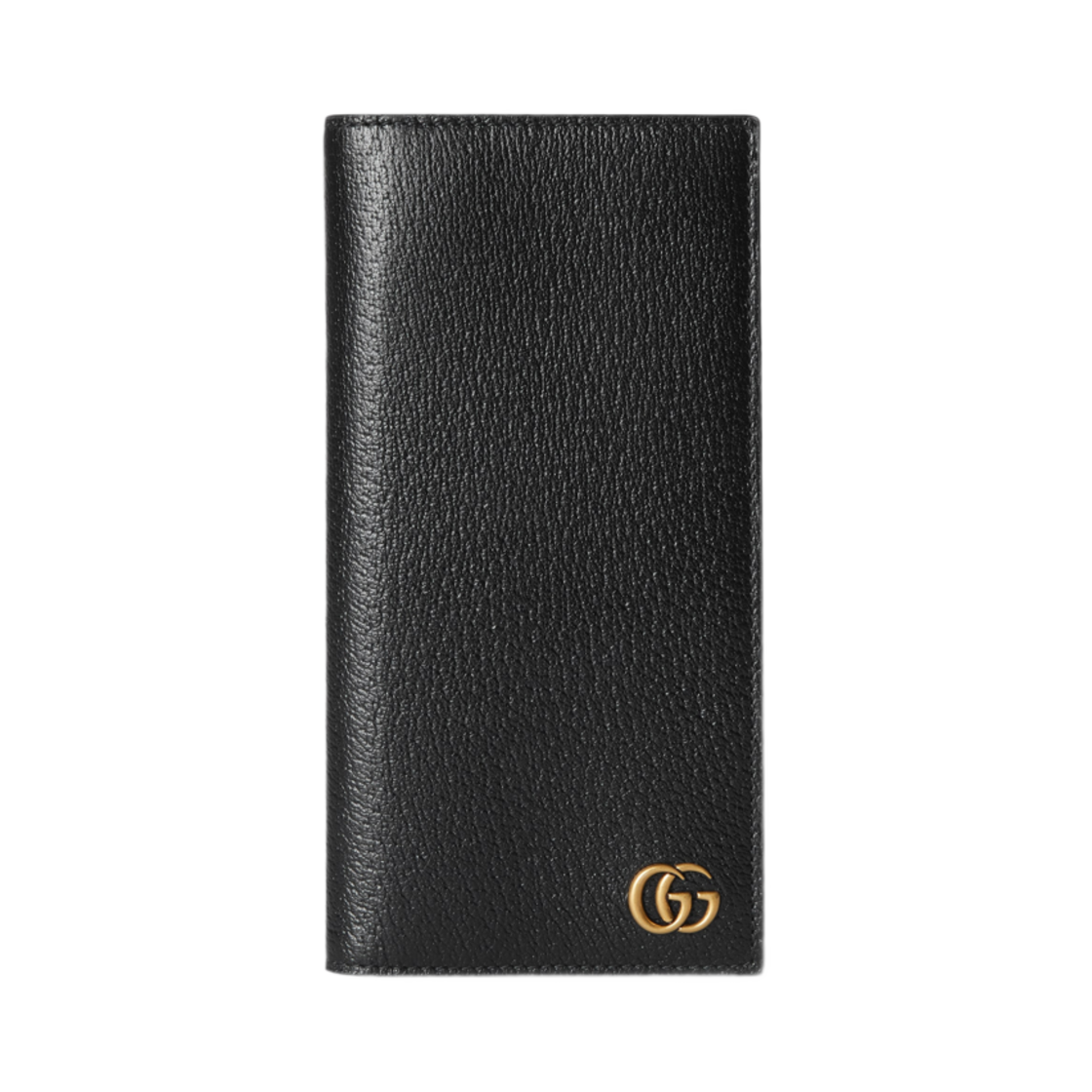 795166-DJ20T-1000 Gucci GG Marmont Long Wallet Black
