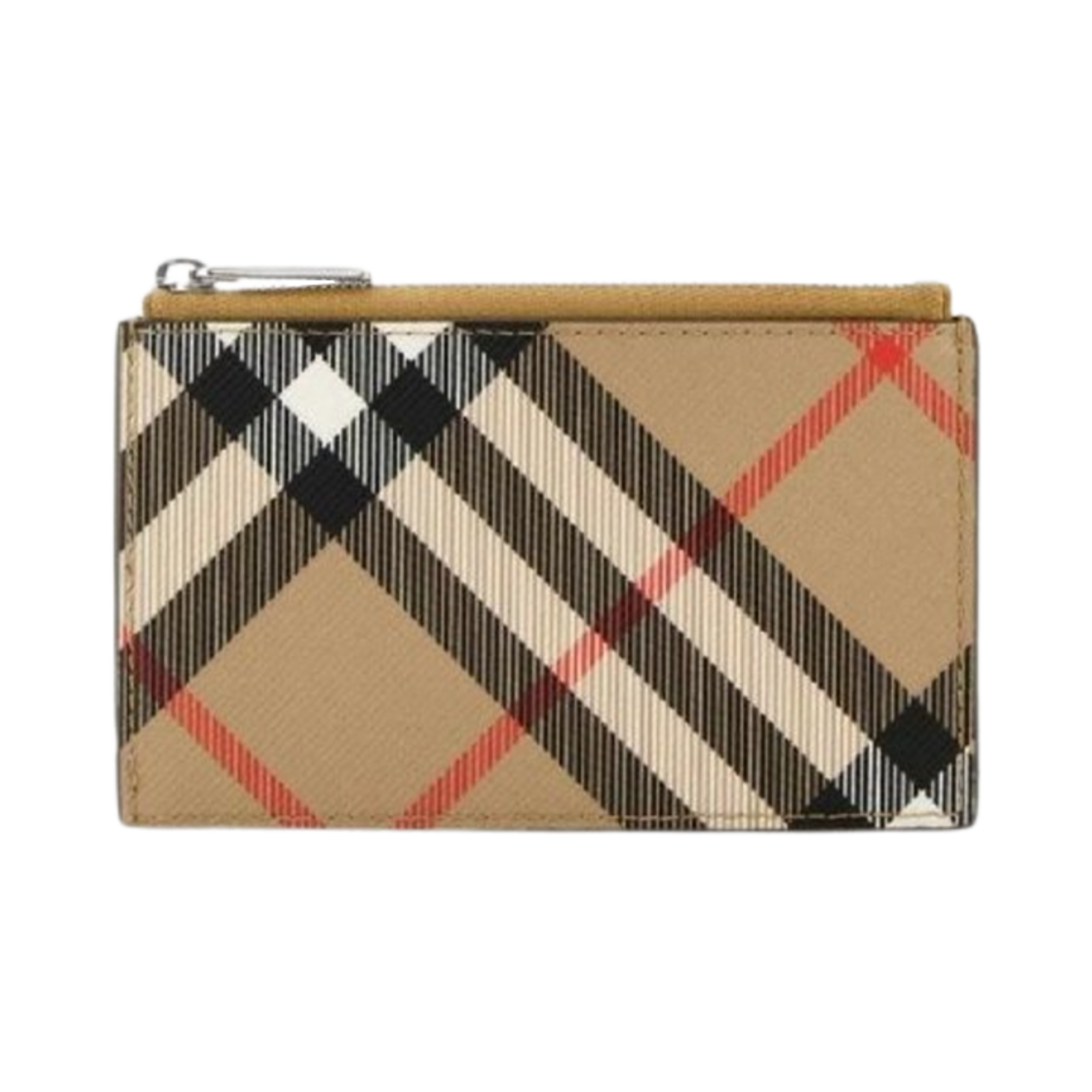 8091900 Burberry Vintage Check Card Holder Beige