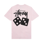 Stussy Dice Pigment Dyed T-Shirt Blush 2023