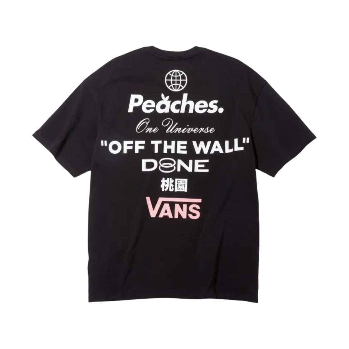 반스 x 피치스 스테이플 숏슬리브 티셔츠 블랙(Vans x Peaches. Staple S/S T-Shirt Black)