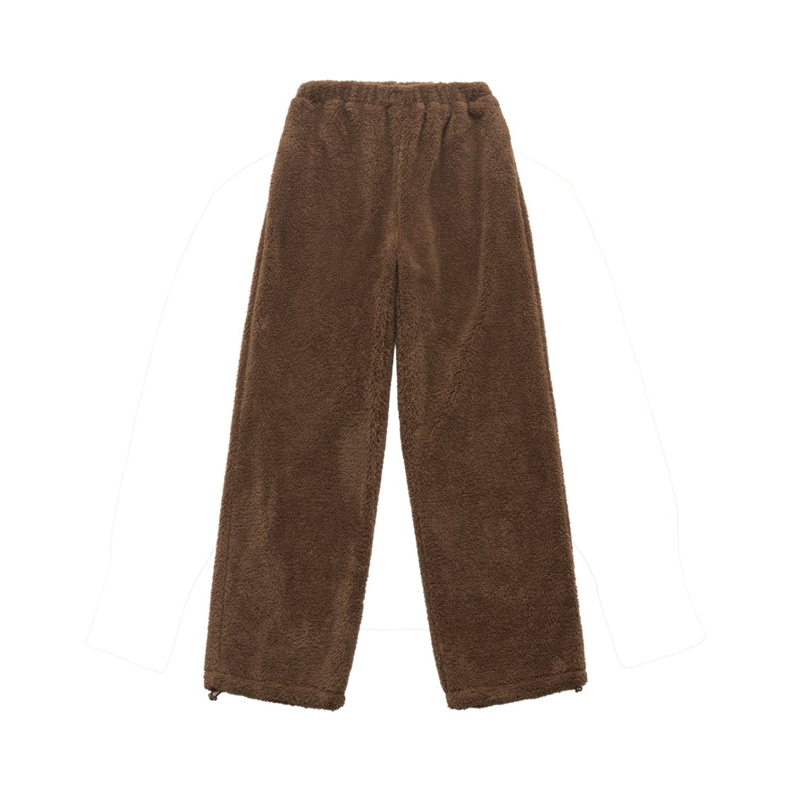 FV24D_PA01BR000 [1st reorder] FARVEN Teddy Jogger Pants Brown