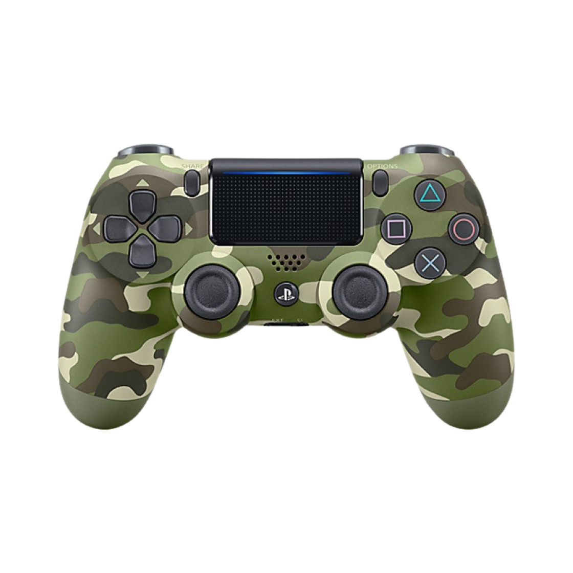 플레이스테이션 4 듀얼쇼크 4 무선 컨트롤러 그린 카모플라주 (국내 정식 발매 제품)(Playstation 4 Dualshock 4 Wireless Controller Green Camouflage (Korean Ver.))